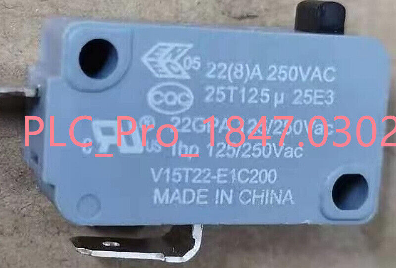 1pc V15T22-E1C200 22A 250VAC Micro Switch#V8QM CH Fast Shipping Vendor