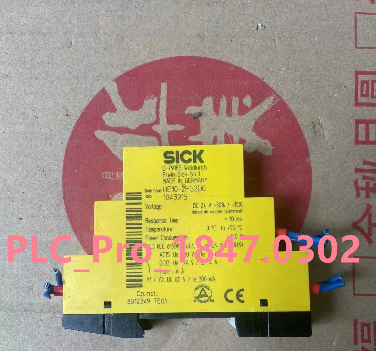 UE10-2FG2DO SICK UE10-2FG2DO Safety Relay Retail
