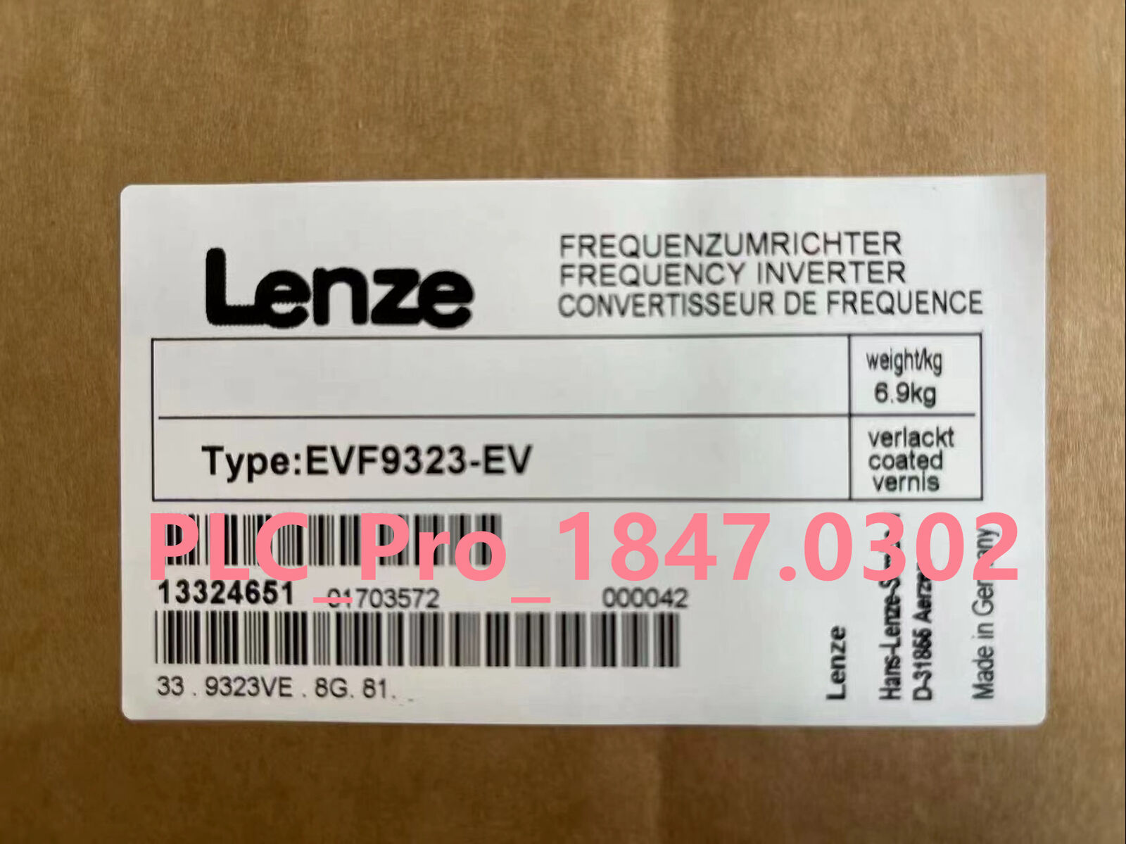 EVF9323EV Lenze EVF9323-EV Inverter Fast delivery Market