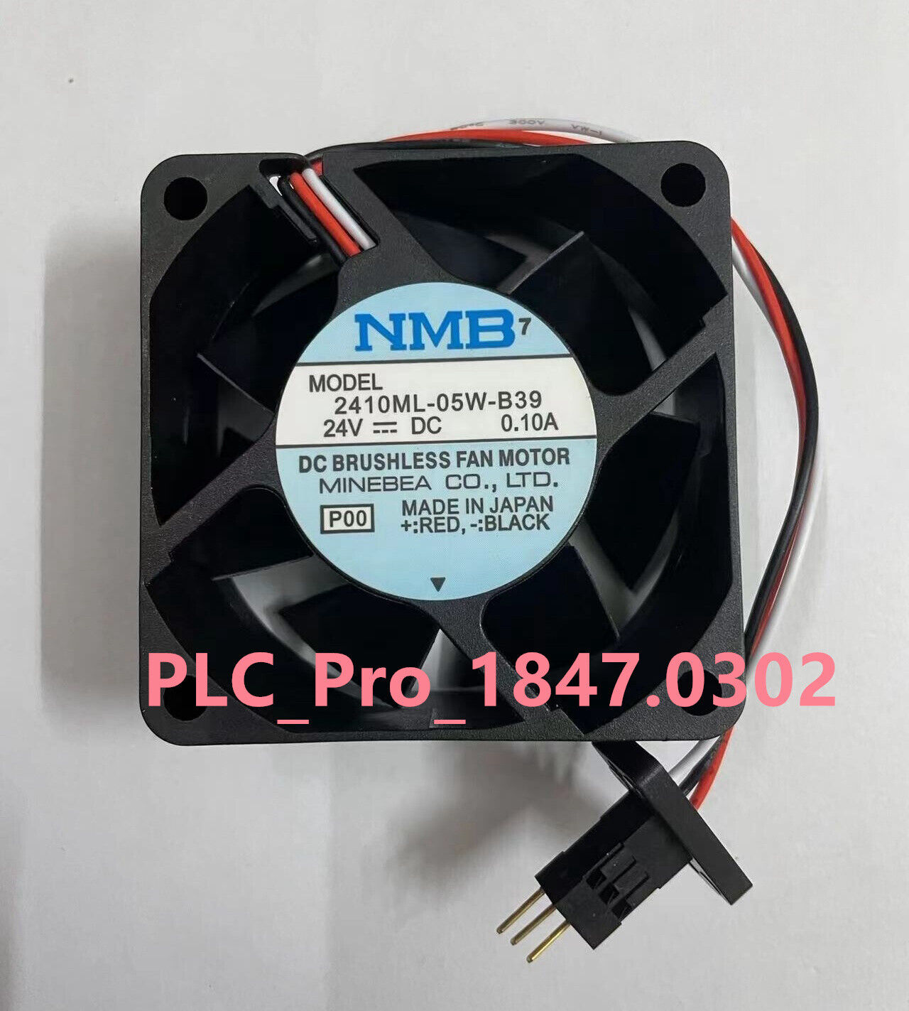 NMB 2410ML-05W-B39 24V 0.10A 60*60*25MM drive dedicated fan 3pin Fast delivery Vendor Platform
