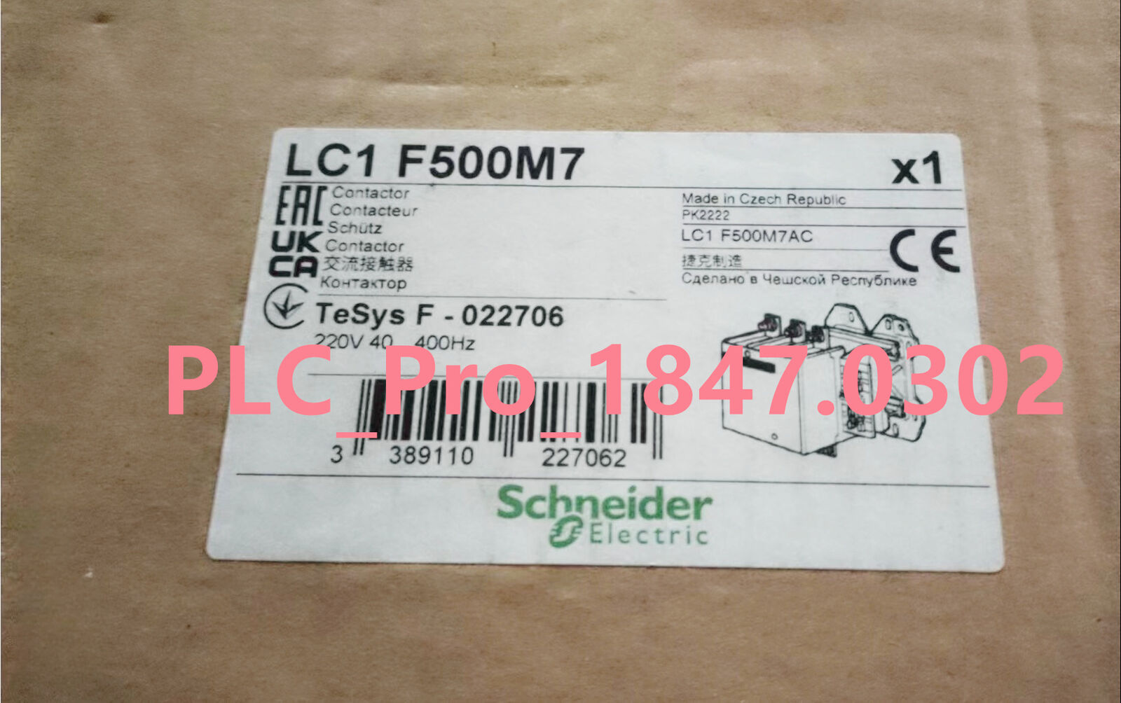 LC1F500M7 SCHNEIDER LC1-F500M7 1-Year Warranty Free Shipping Sourcing
