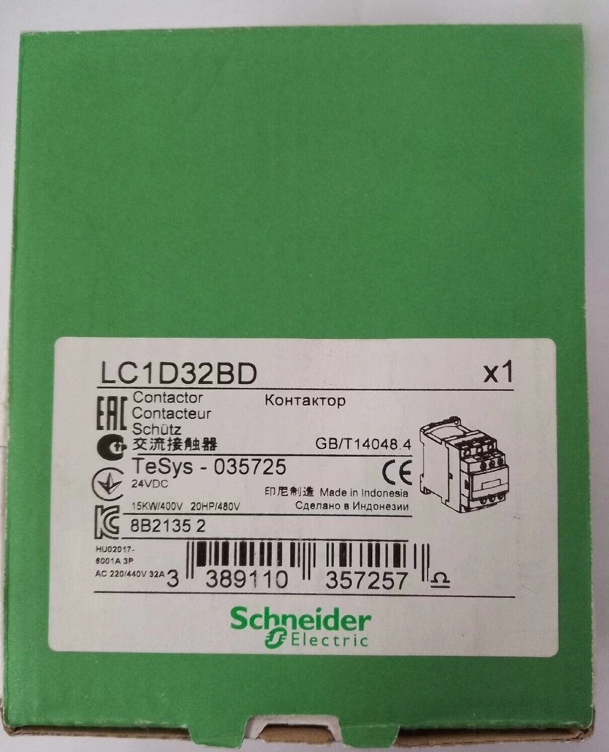LC1D32BD Schneider LC1D32BD Contactor for Sale Retail Sourcing