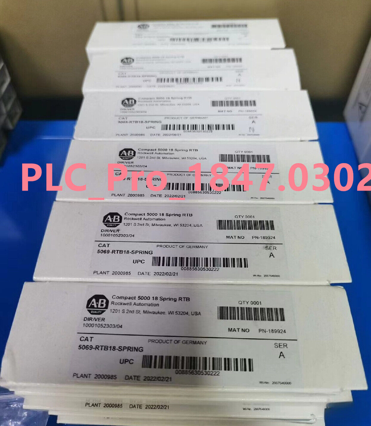 5069RTB18 Allen-Bradley 5069-RTB18-Spring Compact 5000 18 Spring RTB Importer Exporter Reseller