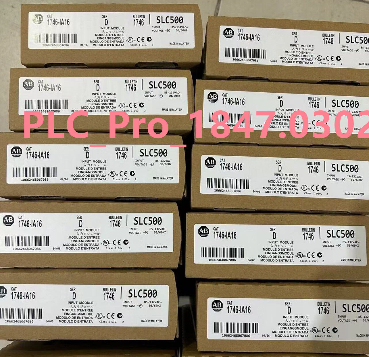 1746IA16 Allen Bradley 1746-IA16 / C SLC 500 Input Module PLC Importer Exporter Reseller