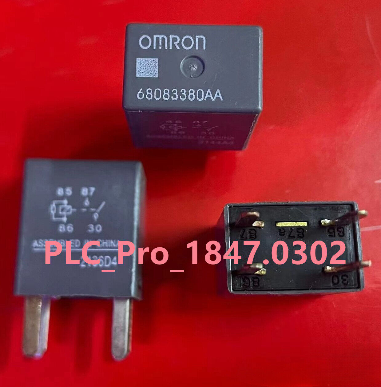 Omron 68083380AA Automotive Relay 4Pin 05X7A13 Sourcing