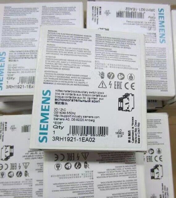 Siemens 3RH1921-1EA02 3RH1 921-1EA02 Trade B2B